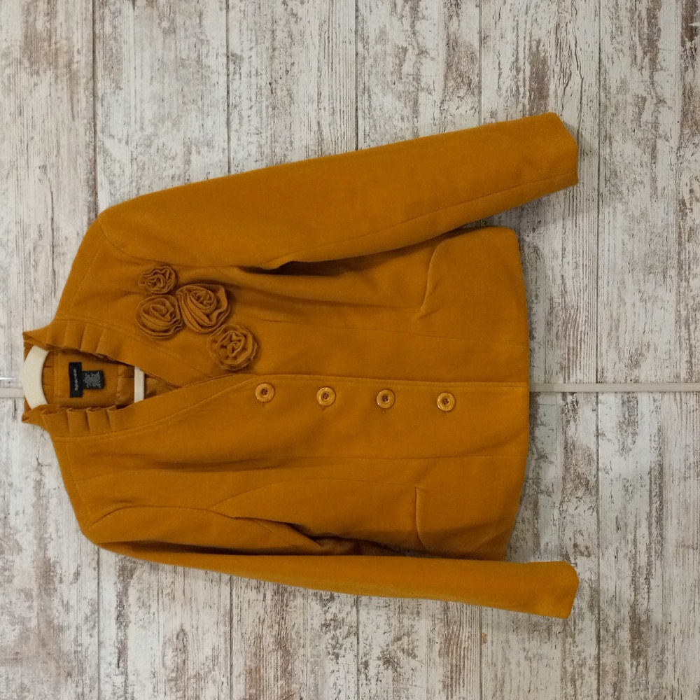 Yellow Wool Jacket - image 1